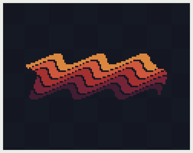 Wave Warp 像素波浪扭曲與旗幟動態生成效果（來源：itch.io / Devkidd）