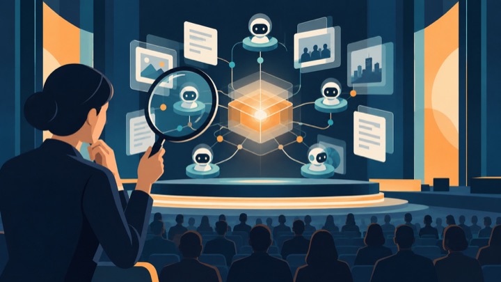 Evidence gathering and connected AI agents at a developer conference